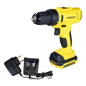 Parafusadeira e Furadeira 3/8'' 12V com Bateria e Carregador Stanley - SCD121S1-BR