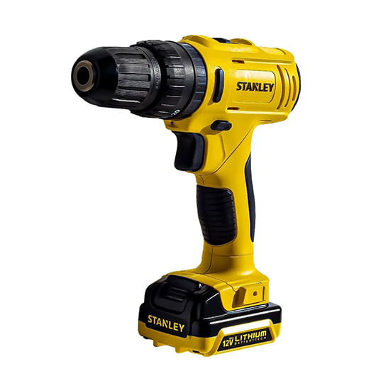 Combo Parafusadeira / Furadeira 3/8'' + Parafusadeira de Impacto 1/4'' 12V Max com 2 Baterias e Carregador Stanley - SCHI121S2FK-BR