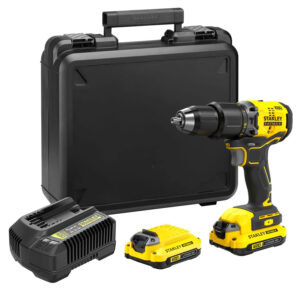 Parafusadeira e Furadeira de Impacto 1/2'' 20V Max com 2 Baterias e Carregador Stanley - SBD715C2K-BR