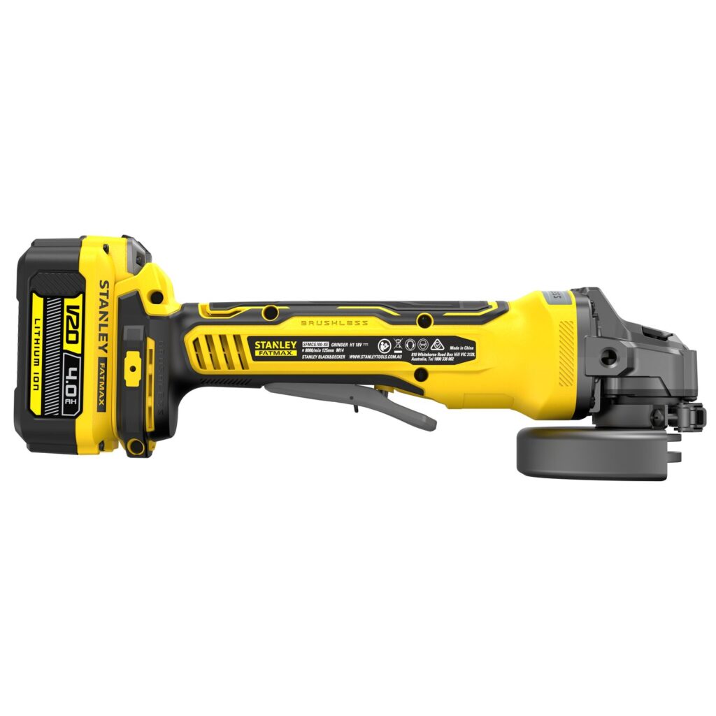 Esmerilhadeira 5" 20V com 2 Baterias e Carregador Stanley - SBG700M2k