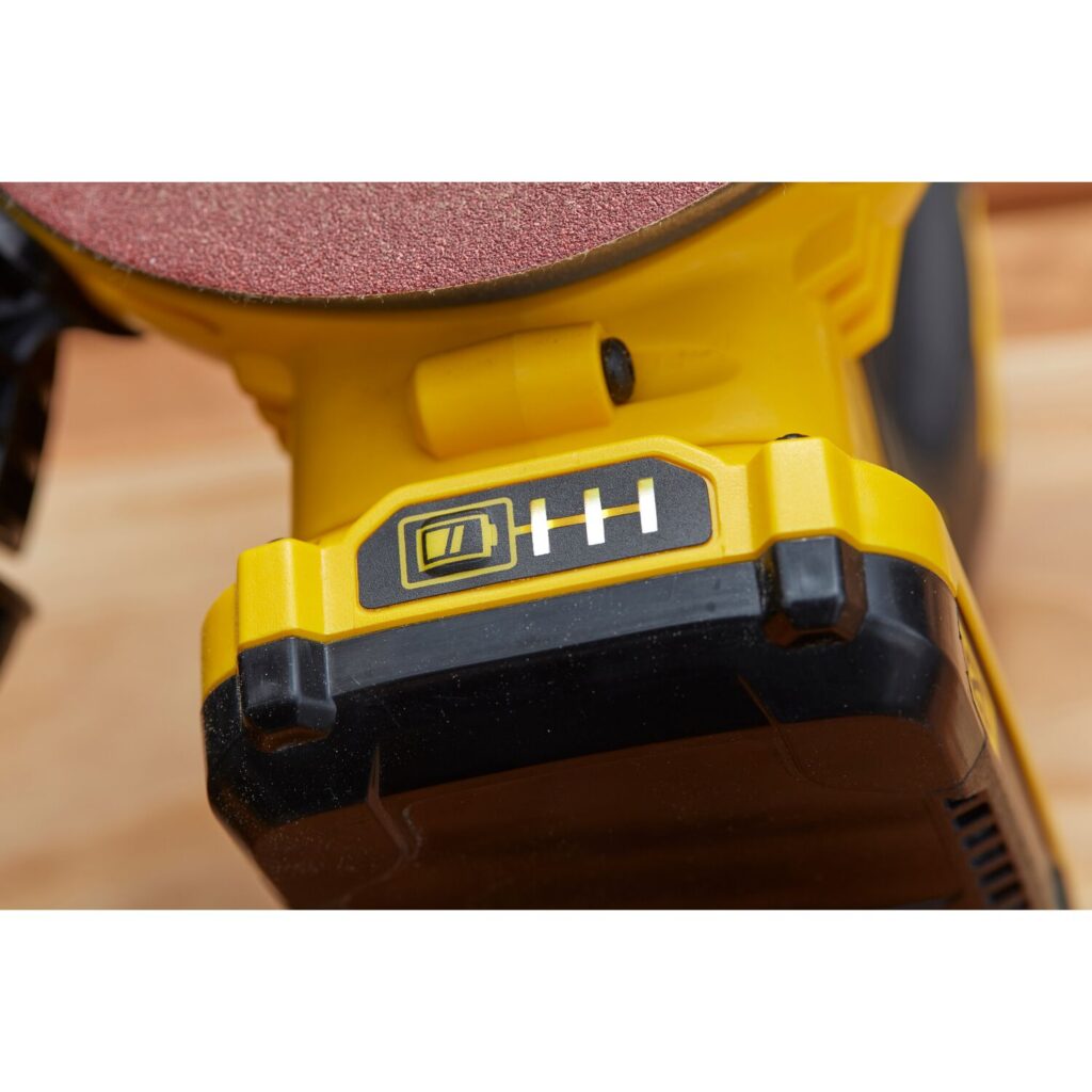 Lixadeira Roto Orbital 125mm 20V com Bateria e Carregador Stanley - SCS220D1S-BR