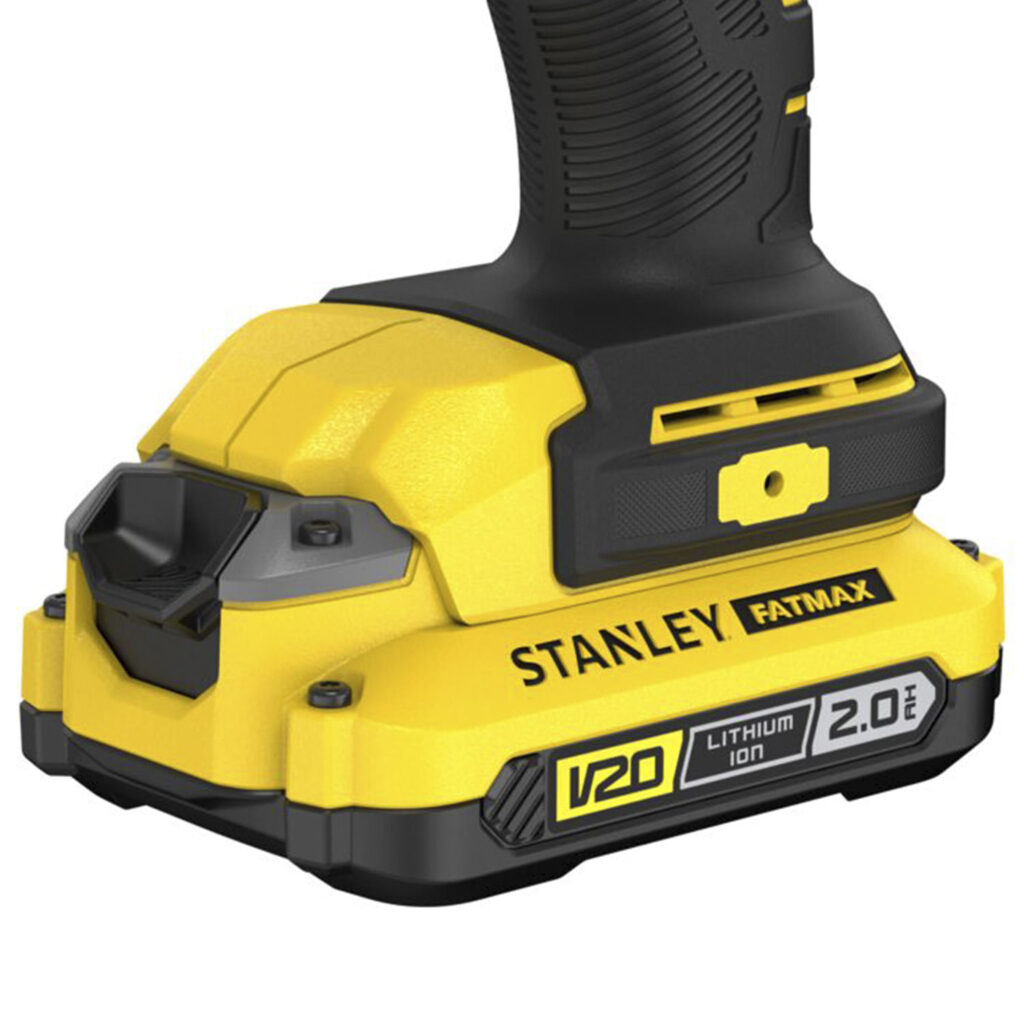 Parafusadeira /Furadeira de Impacto 1/2" 20V com Bateria e Carregador Stanley - SCD712D1K-BR